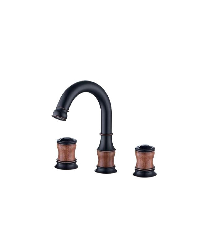 Miscelatore lavabo alto nero - Téthys