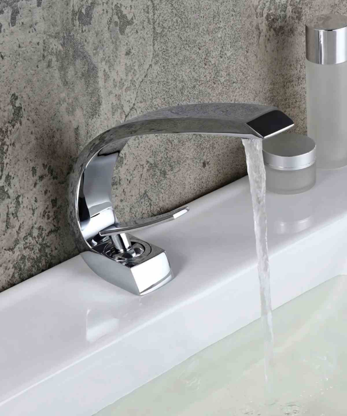 Miscelatore per lavabo a bocca tonda - Skyros