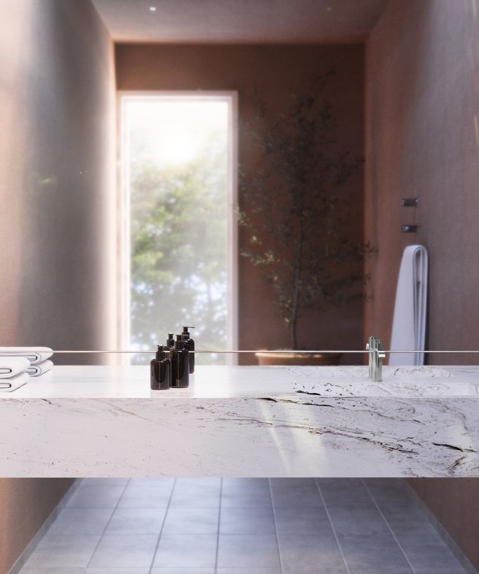 Miscelatore per lavabo Cromato - Fiumina