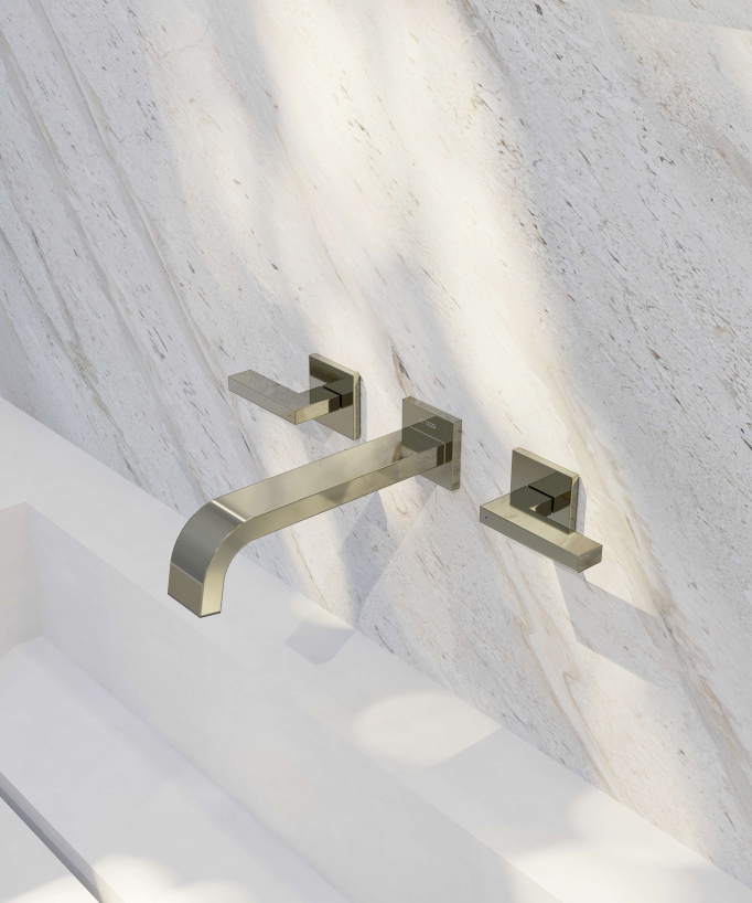 Miscelatore lavabo a parete - Fiumina