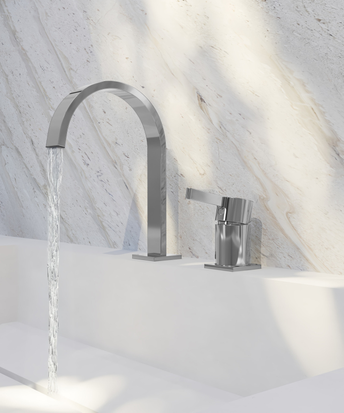 Miscelatore lavabo 2 fori - Fiumina