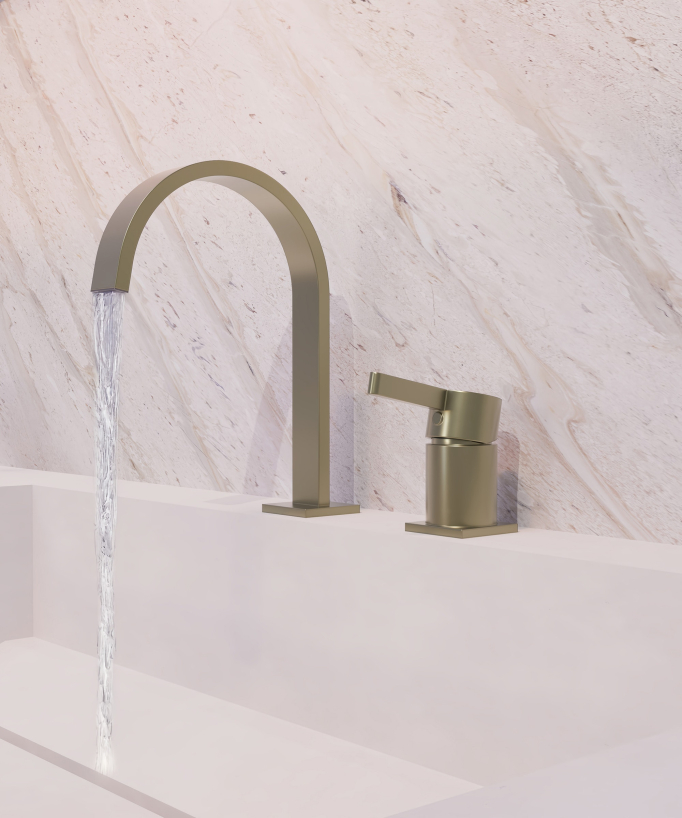 Miscelatore lavabo 2 fori - Fiumina