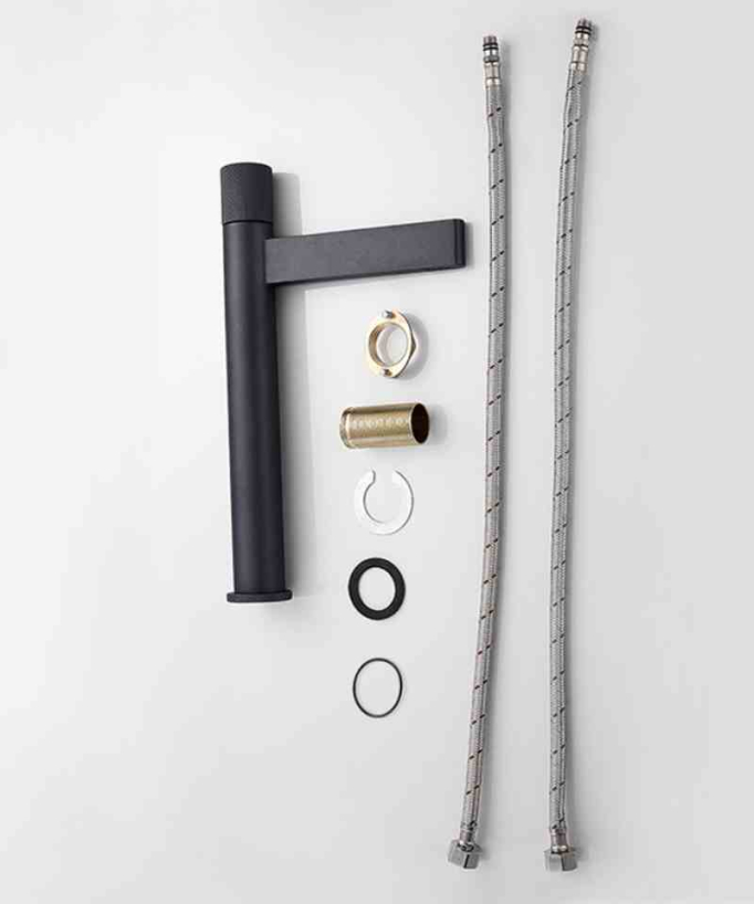 Rubinetto miscelatore lavabo alto nero - Sham