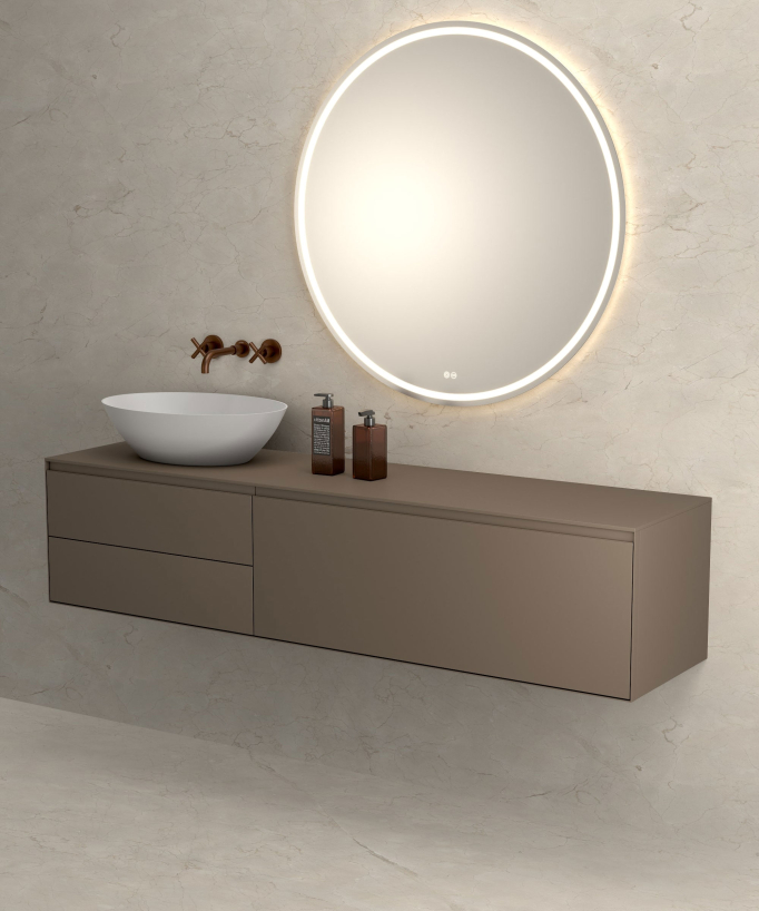 Rubinetto lavabo a parete - Corbeau