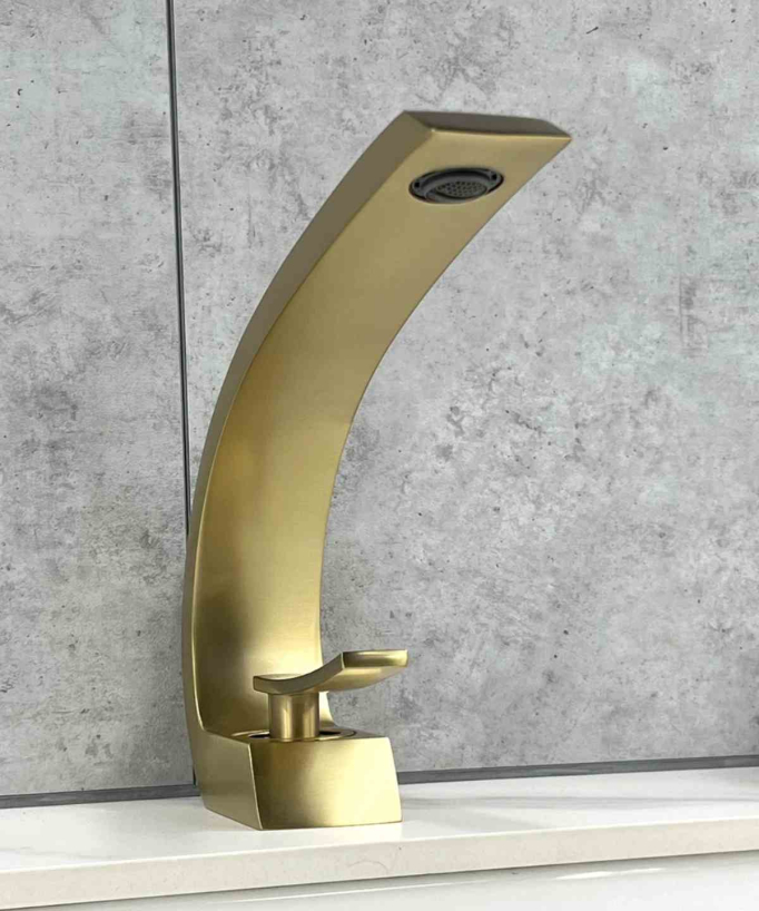 Miscelatore lavabo con bocca arrotondata - Skyros