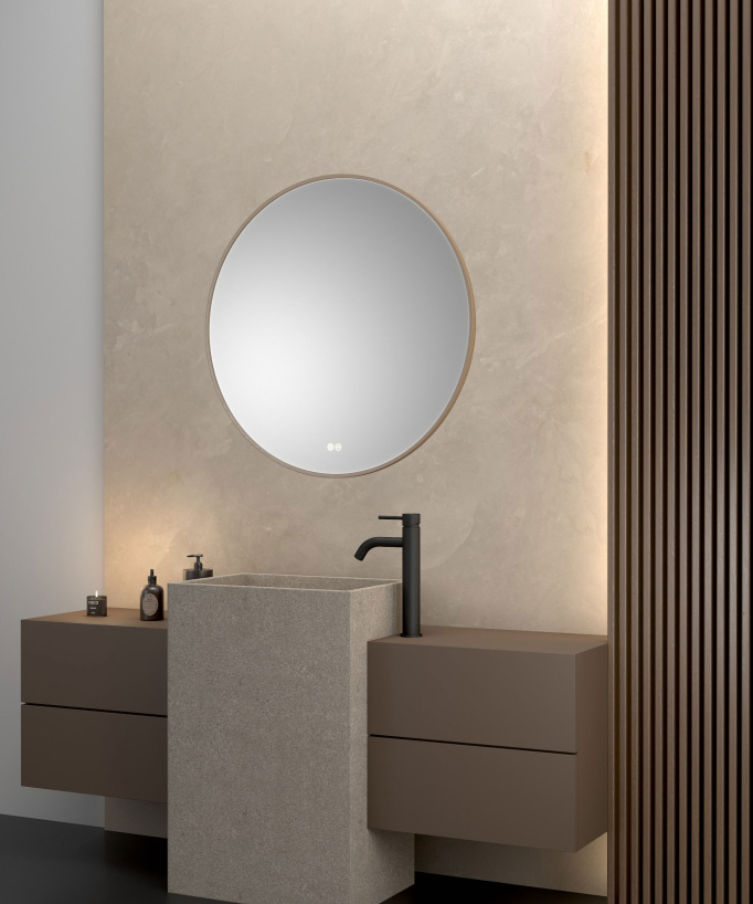 Miscelatore lavabo nero - Corbeau