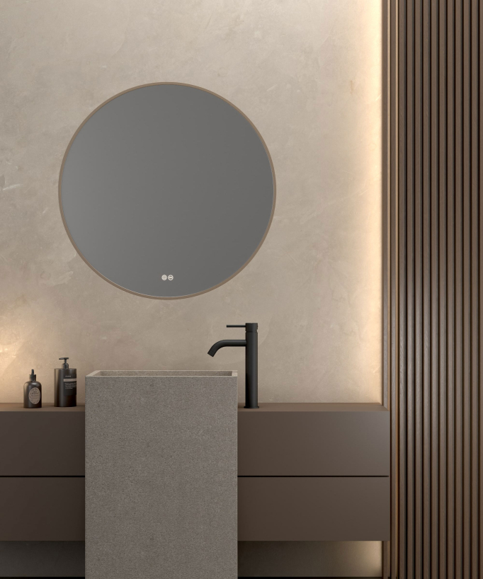 Miscelatore lavabo nero - Corbeau