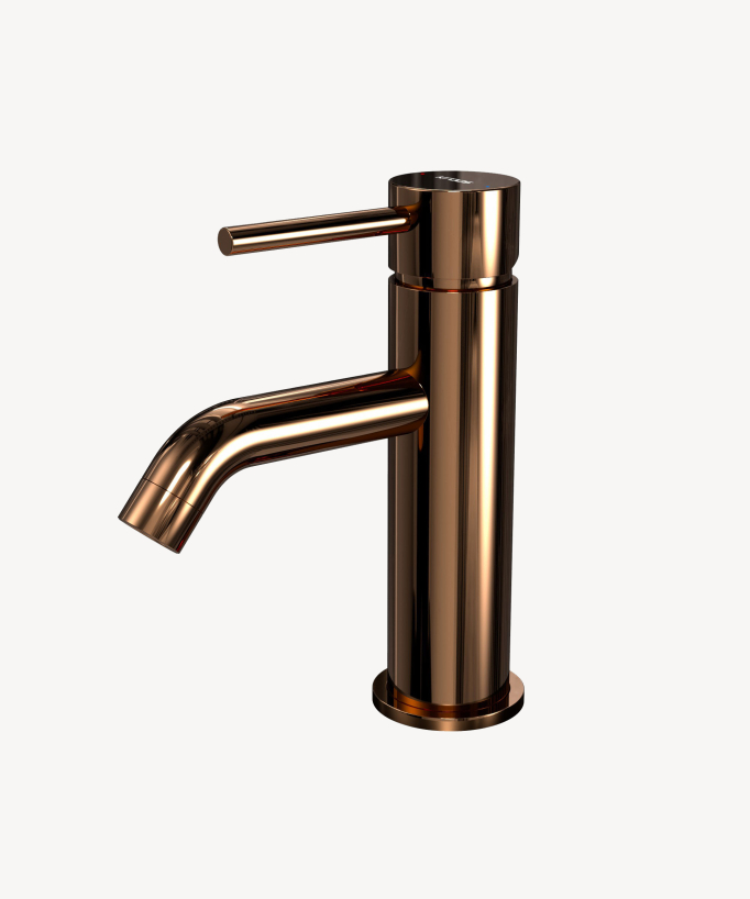 Rubinetto miscelatore oro rosa - Corbeau - small