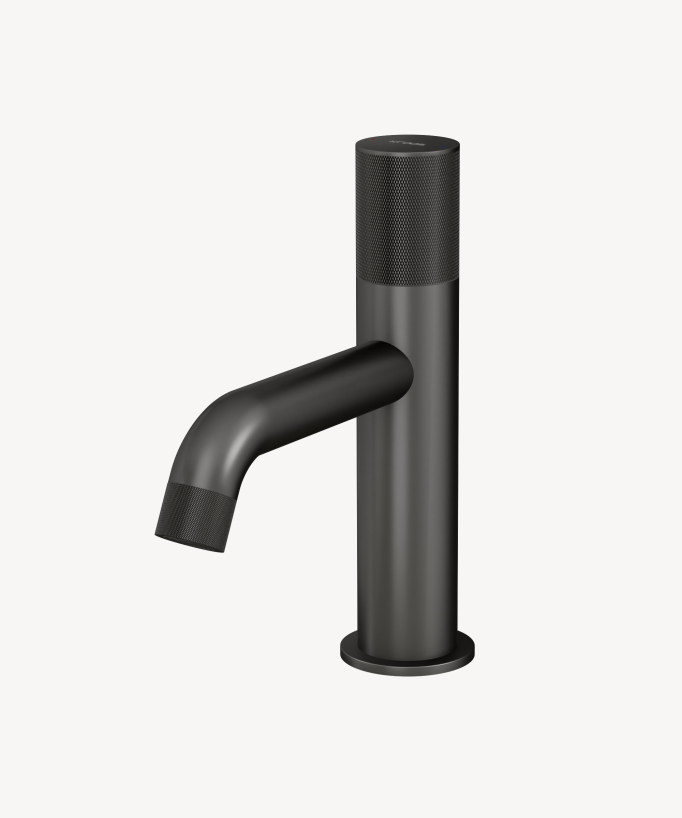 Miscelatore lavabo design Gun metal - Leros