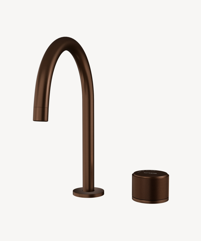 Miscelatore lavabo 2 fori senza regolazione portata - Leros