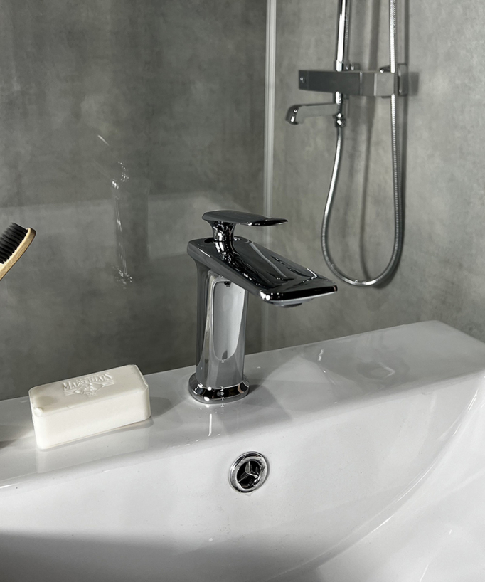 Miscelatore per lavabo Cromo - Brittia