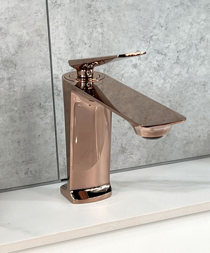 Miscelatore monocomando moderno per lavabo - Tureis