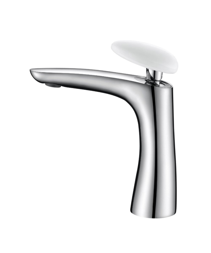 Miscelatore lavabo moderno cromato - Elbe