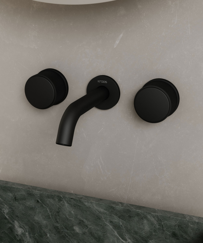 Miscelatore per lavabo a parete - Leros