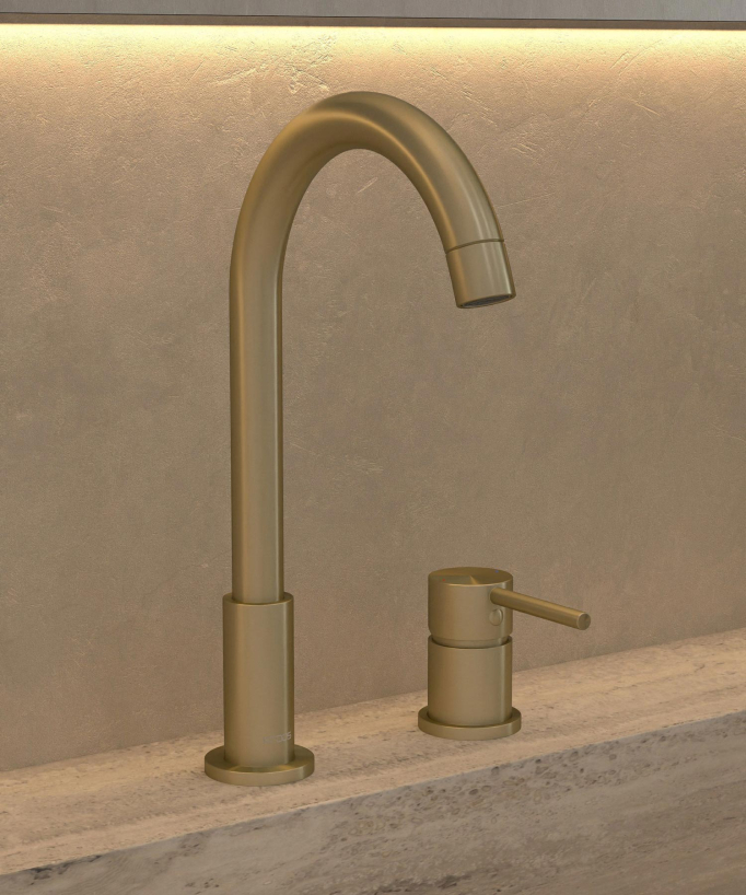 Miscelatore per lavabo 2 fori - Corbeau