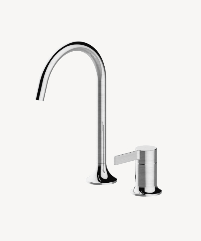 Miscelatore monocomando per lavabo 2 fori - Lipsi