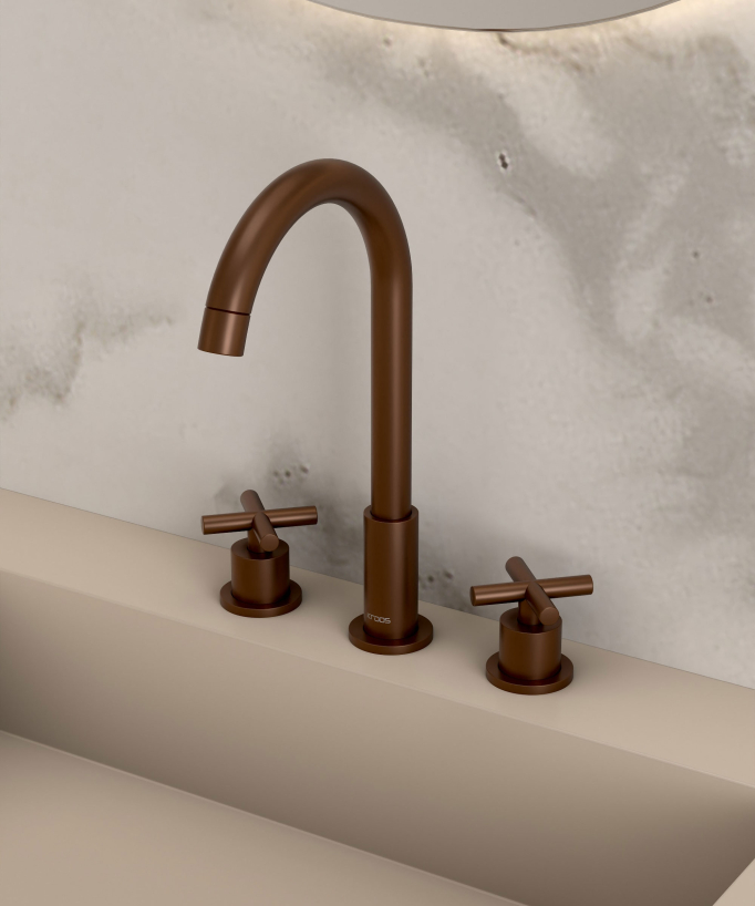 Rubinetto lavabo a ponte - Corbeau