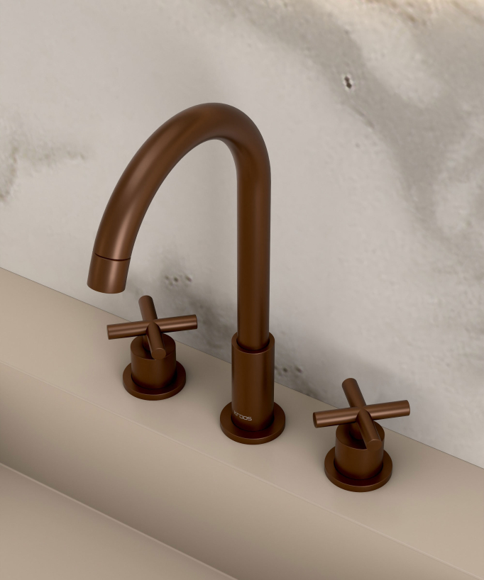 Rubinetto lavabo a ponte - Corbeau