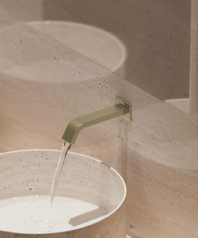 Rubinetto automatico da parete per lavabo, acqua fredda – Fiumina