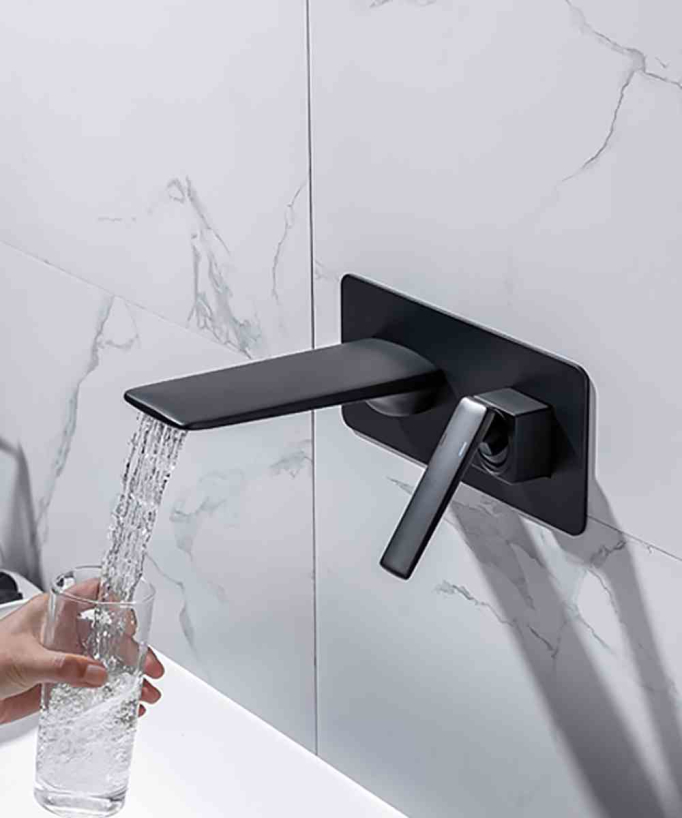 Miscelatore per lavabo a parete - Brittia