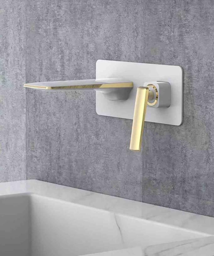 Miscelatore per lavabo a parete - Brittia
