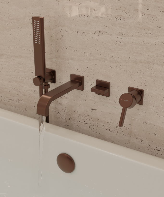 Miscelatore vasca incassato - Fiumina