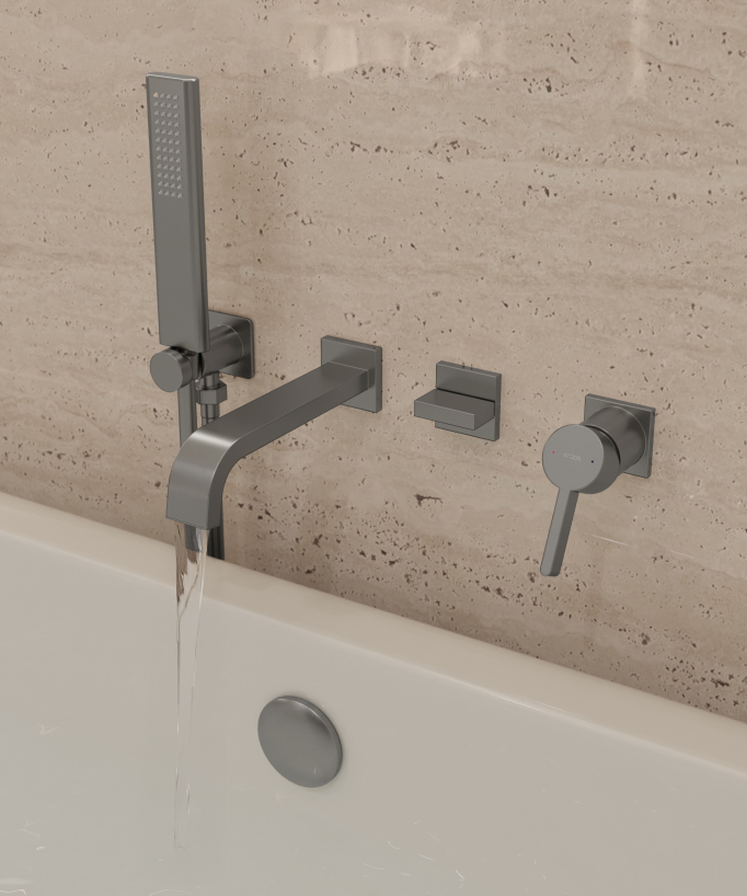 Miscelatore vasca incassato - Fiumina