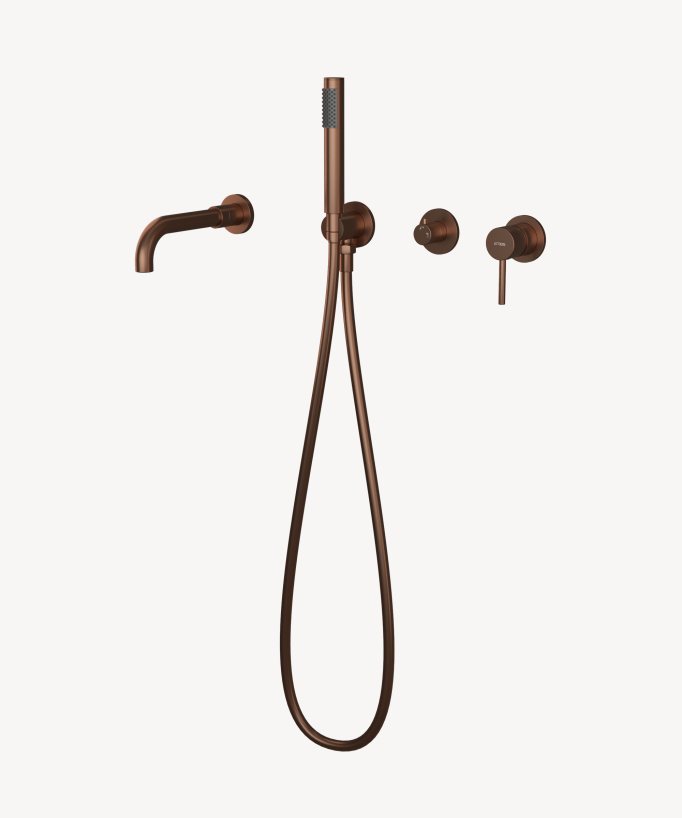 Miscelatore vasca da incasso 4 fori - Corbeau - small