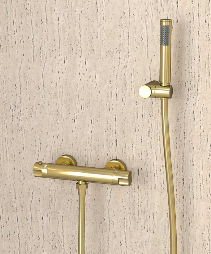 Miscelatore termostatico per doccia Gold - Corbeau - small