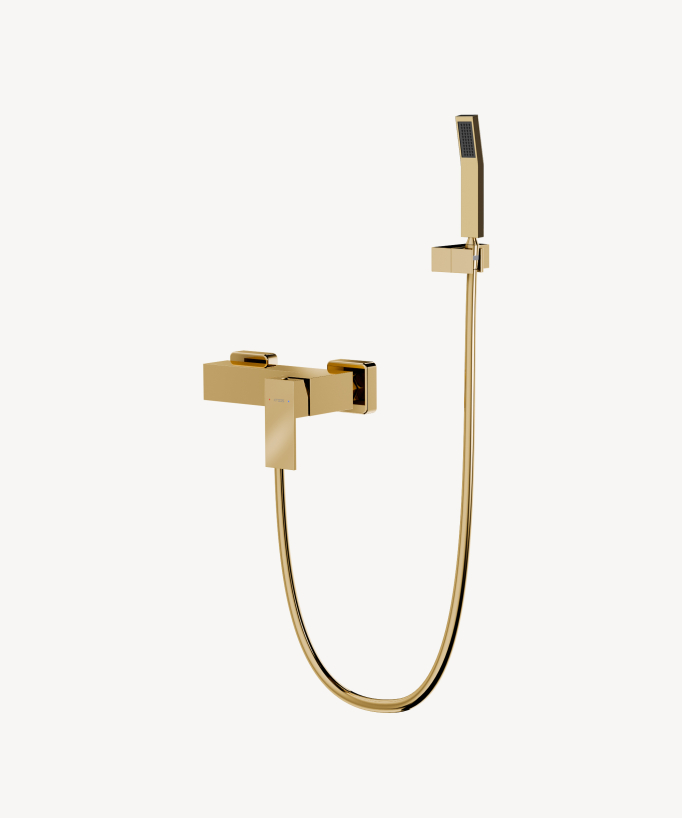 Miscelatore doccia a parete Dorato - Sirius