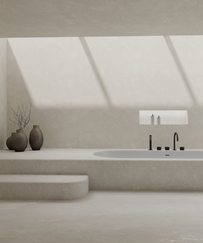 Miscelatore bordo vasca Nero - Leros