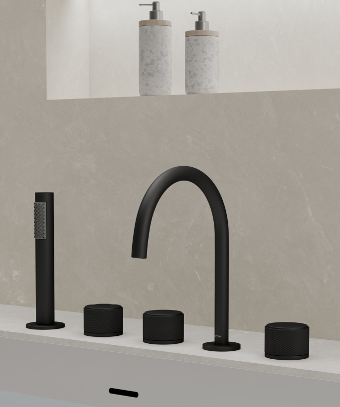 Miscelatore vasca da piano - Leros