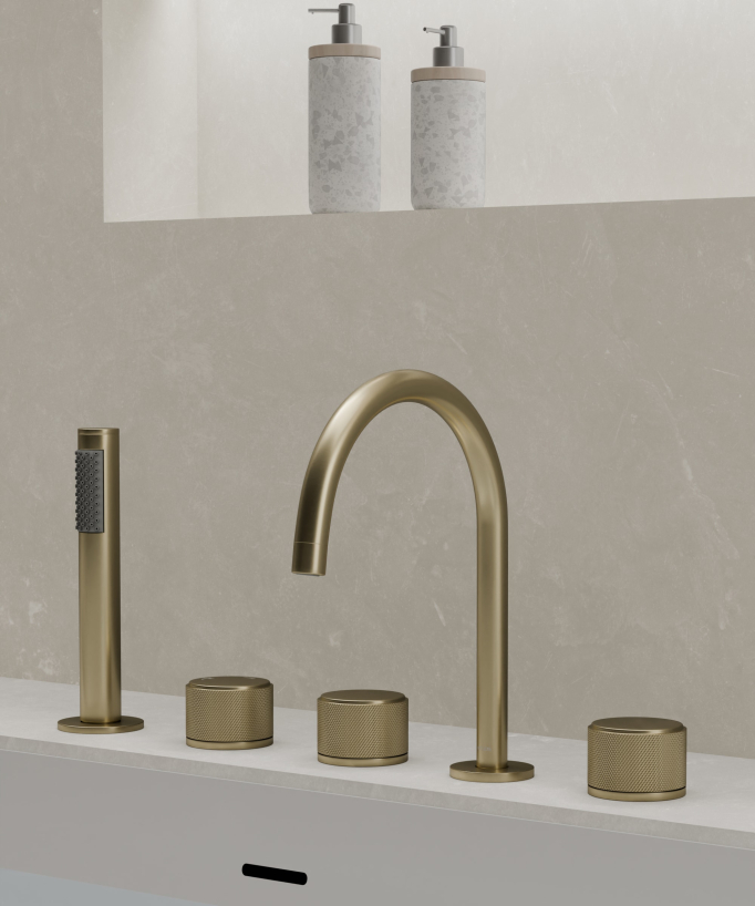 Miscelatore vasca da piano - Leros