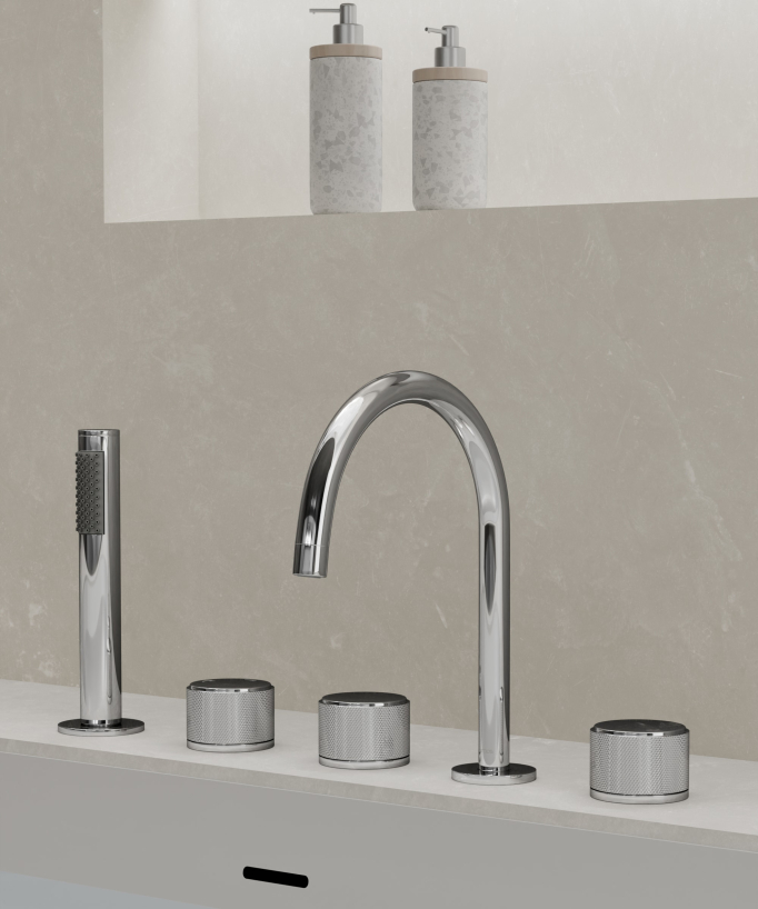 Miscelatore vasca da piano - Leros