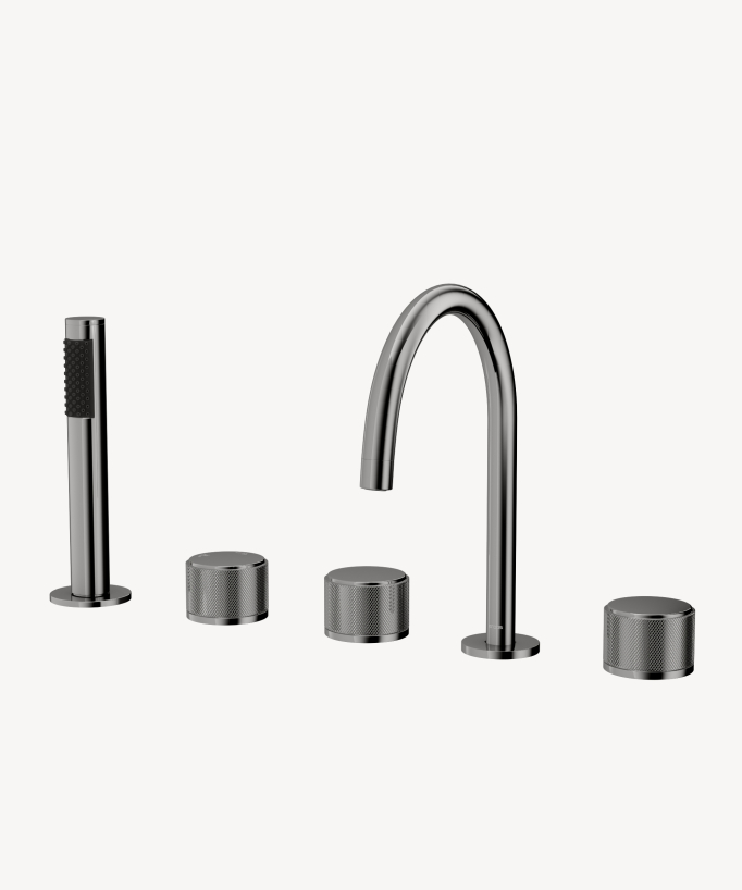 Miscelatore bordo vasca Cromato - Leros