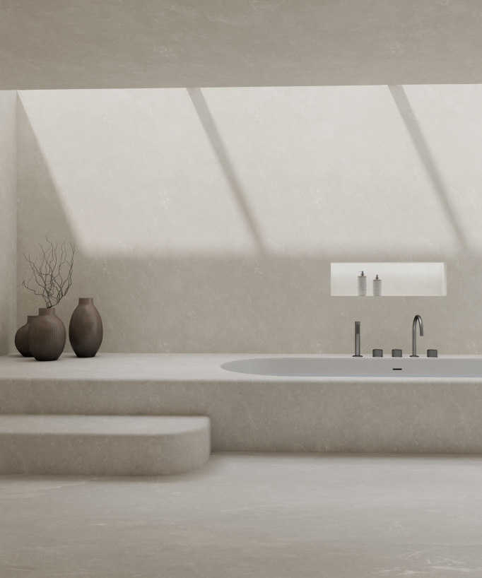 Miscelatore bordo vasca Gun metal - Leros