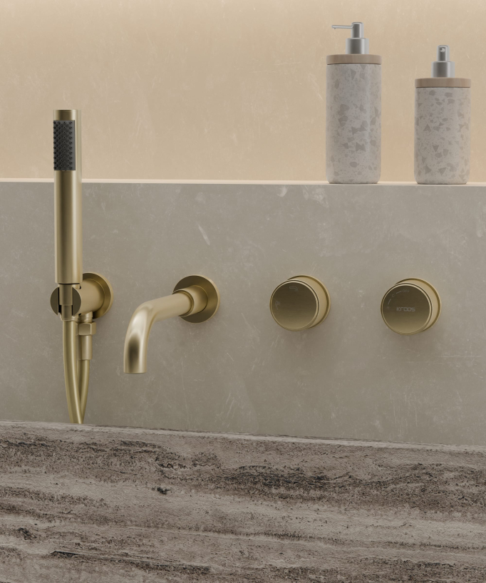 Miscelatore vasca incassato - Leros