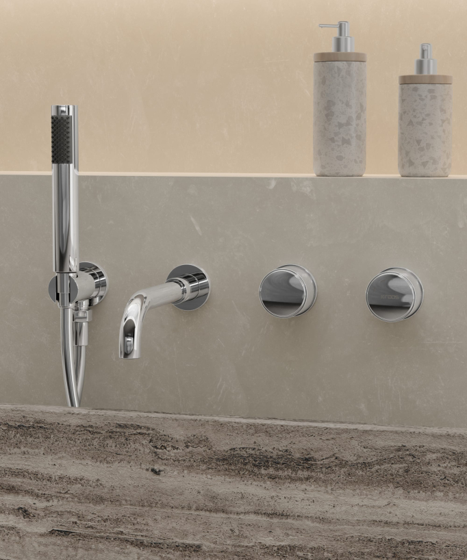 Miscelatore vasca incassato - Leros