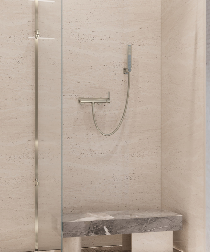 Miscelatore doccia a parete Champagne - Fiumina