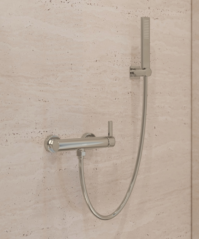 Miscelatore doccia da parete - Fiumina