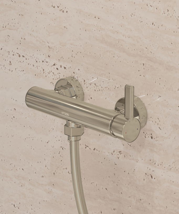 Miscelatore doccia a parete Champagne - Fiumina