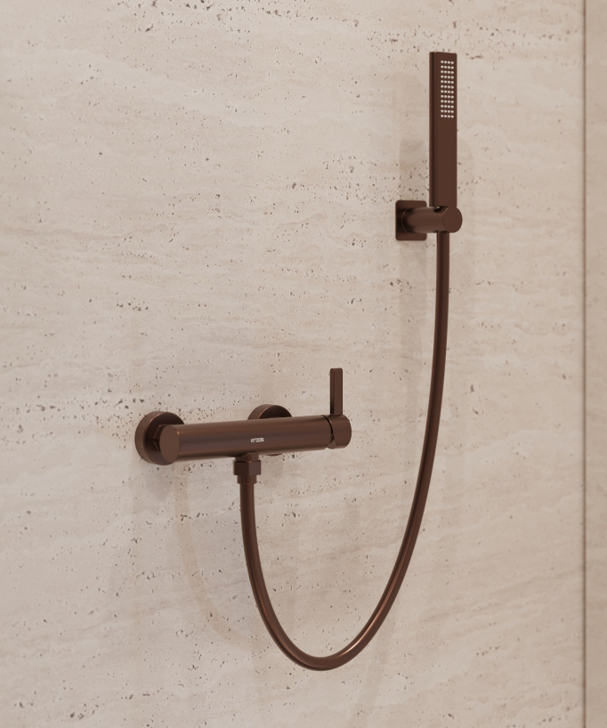 Miscelatore doccia da parete - Fiumina