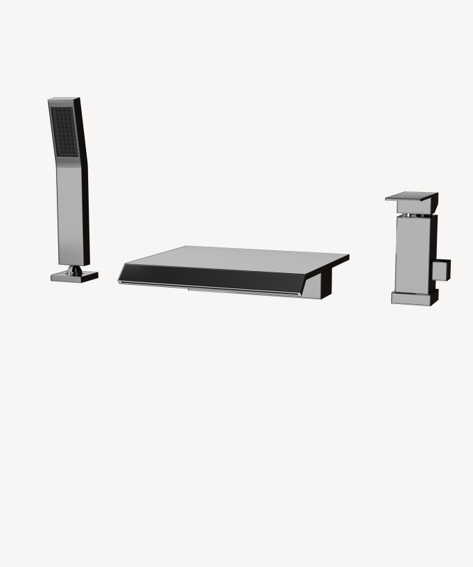 Miscelatore per vasca doccia cromato