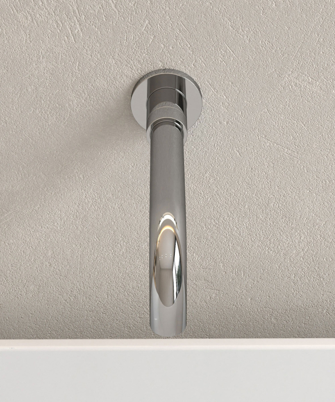 Rubinetto miscelatore per vasca da incasso Cromato - Corbeau