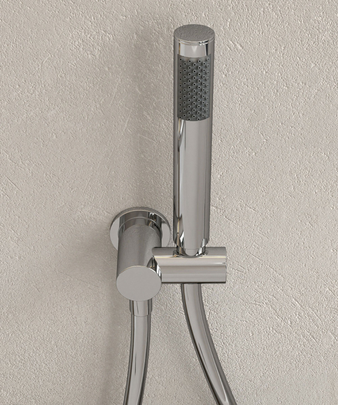 Rubinetto miscelatore per vasca da incasso Cromato - Corbeau