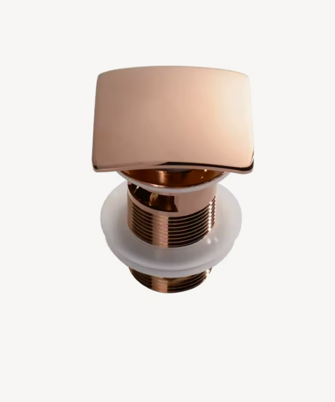 Bonde lavabo quadrata Oro rosa