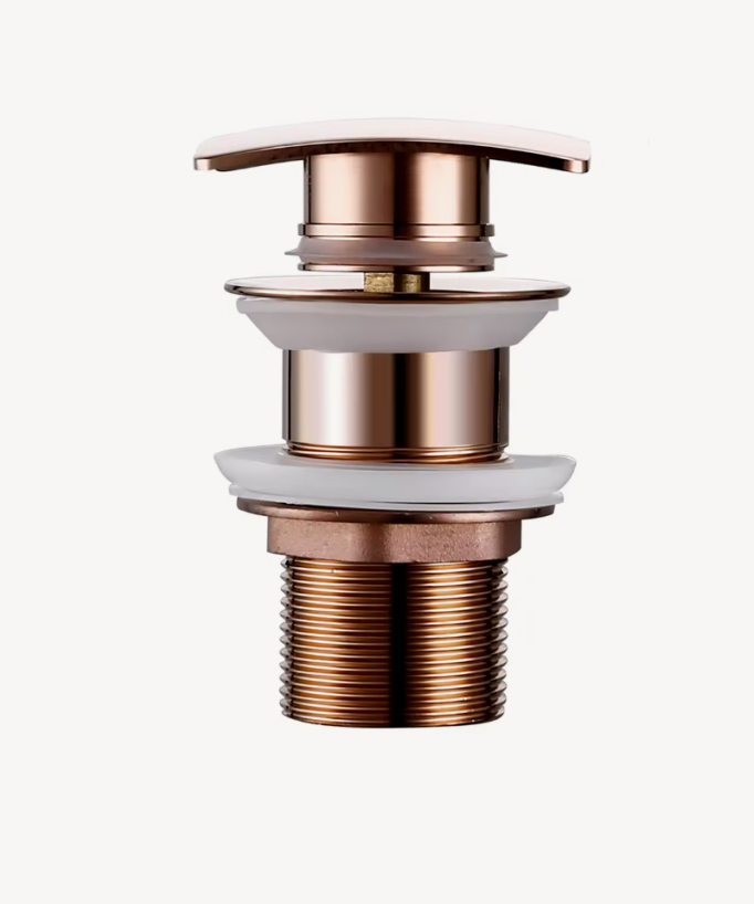 Bonde lavabo quadrata Oro rosa