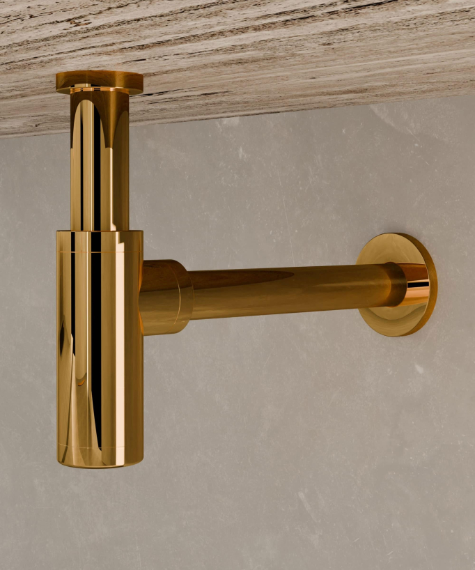 Scarico per lavabo - Oro spazzolato