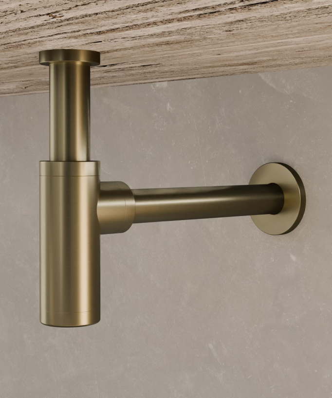 Scarico per lavabo - Oro spazzolato