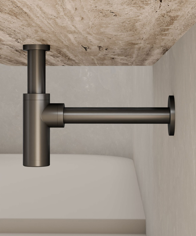 Sifone lavabo - Gunmetal